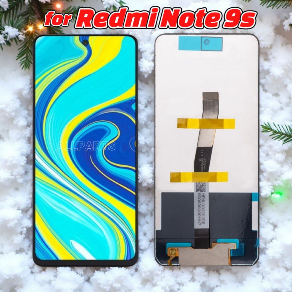 Allparts Display For Xiaomi Redmi Note 9s Note 9 Pro Lcd Touch Screen ...