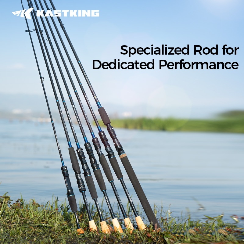 KastKing Spartacus III Rod Fuji F-Series Guides + SIC Tip Top Carbon ...