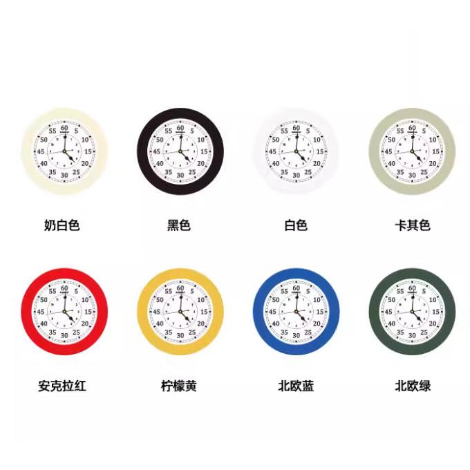 Nautical Ancient Clock White Round Wall Clock Living Room Bedroom Wall ...