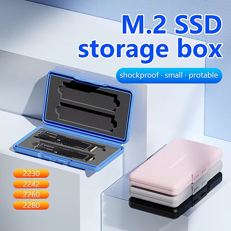 SSD Bag SSD portable Carrying Case for M.2 SATA NVme PCie Solid Disk ...