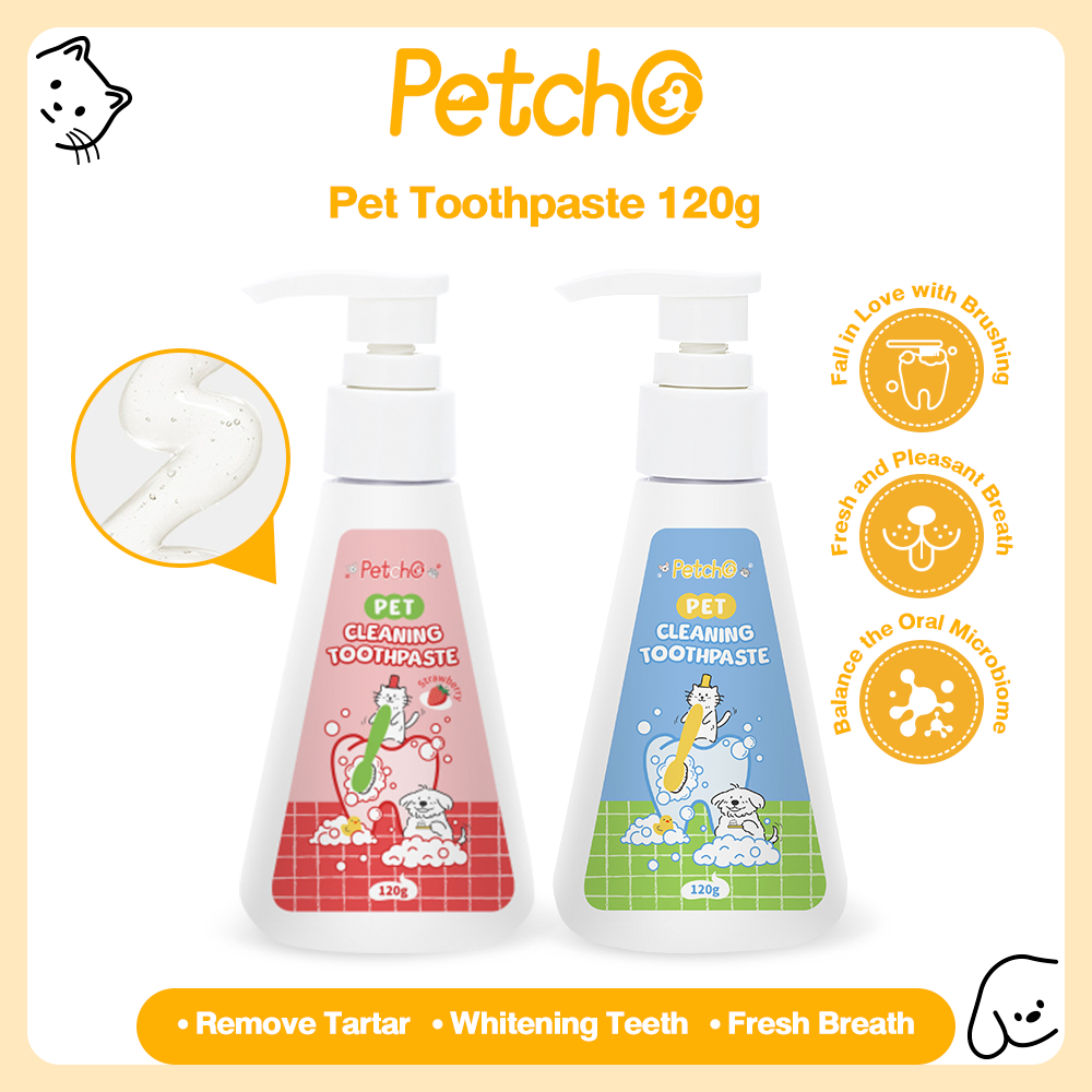 Petcho Pet Toothpaste Removes Tartar And Bad Breath Dog Toothpaste ...