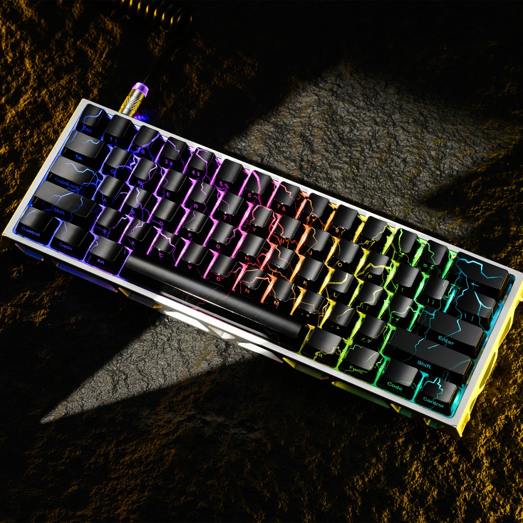 XVX Shine-Through Black Lightning2.0T Version Pattern 61keys/118keys ...
