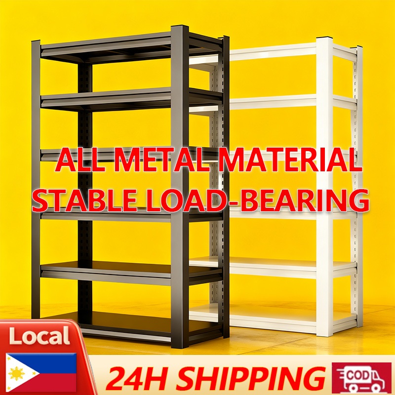 Metal Rack Boltless Steel Shelf Adjustable Heigh Storage Shelves Heavy ...