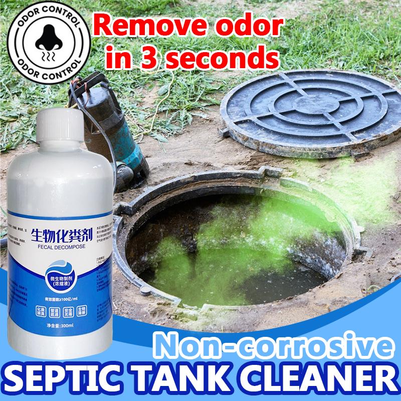Home Septic Tank Wastewater Cleaner 300ml Septic tank odor remover ...