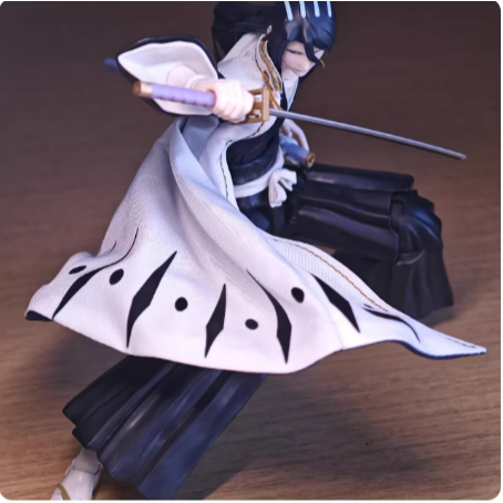 NANA SHF Bleach Captain Byakuya Kuchiki's Clothing Cloth Robe ...