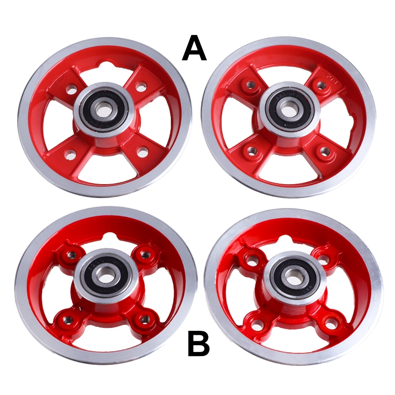 8 inch Split wheel hub Front/Rear rims For Folding Mini Electric ...