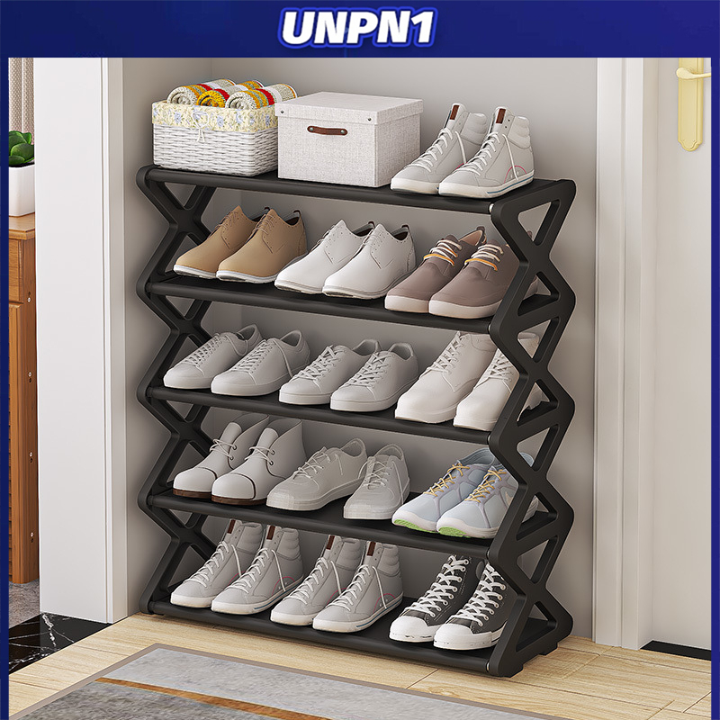 4/5 Layer Simple Shoe Rack Stainless steel Shoes Organizer Storage Rack ...
