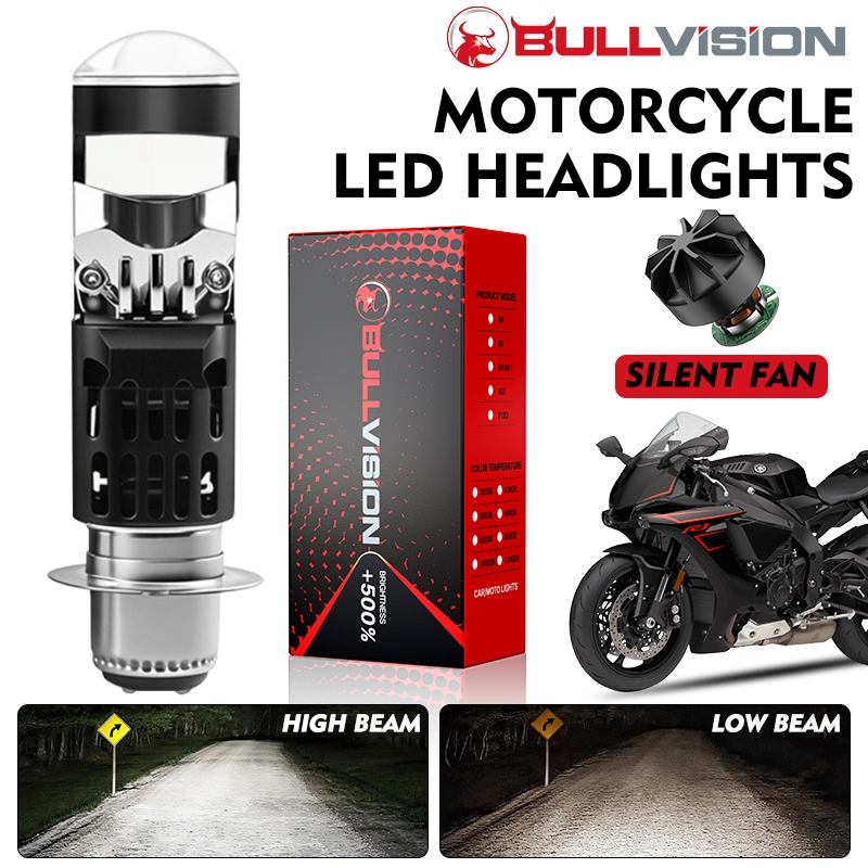 1PC P15D T19 LED Motorcycle Headlight Light Hi/Lo Beam Conversion Kit ...