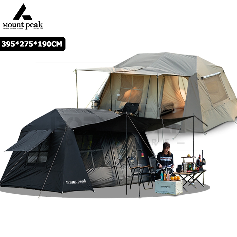 Mount Peak Double-Wall Automatic Tent Village 13 Second Generation ...