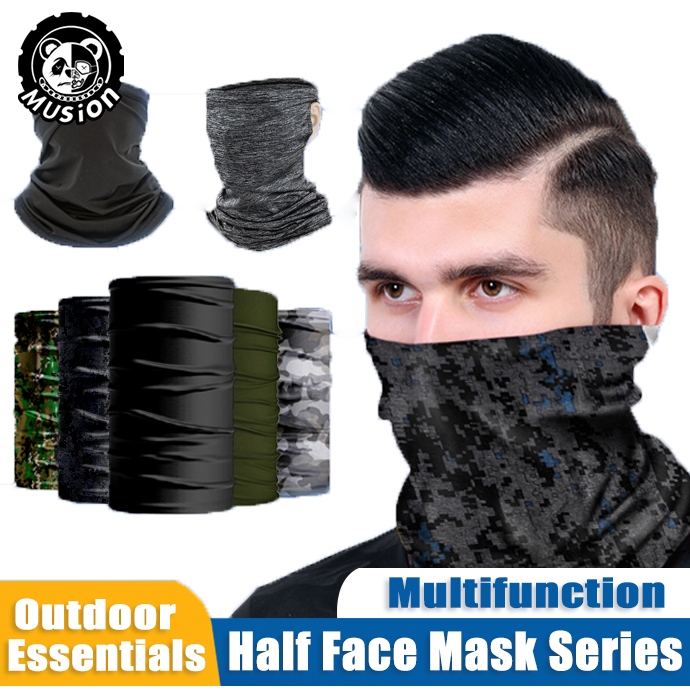 Musion Classic Motorcycle Face Mask Half Face Mask Series Triangle ...