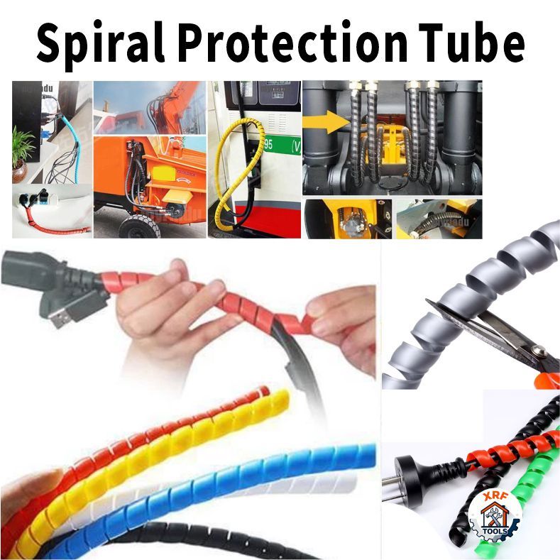 Spiral Cable Sorting Tube Fire-Resistant And Flame-Retardant Cable ...
