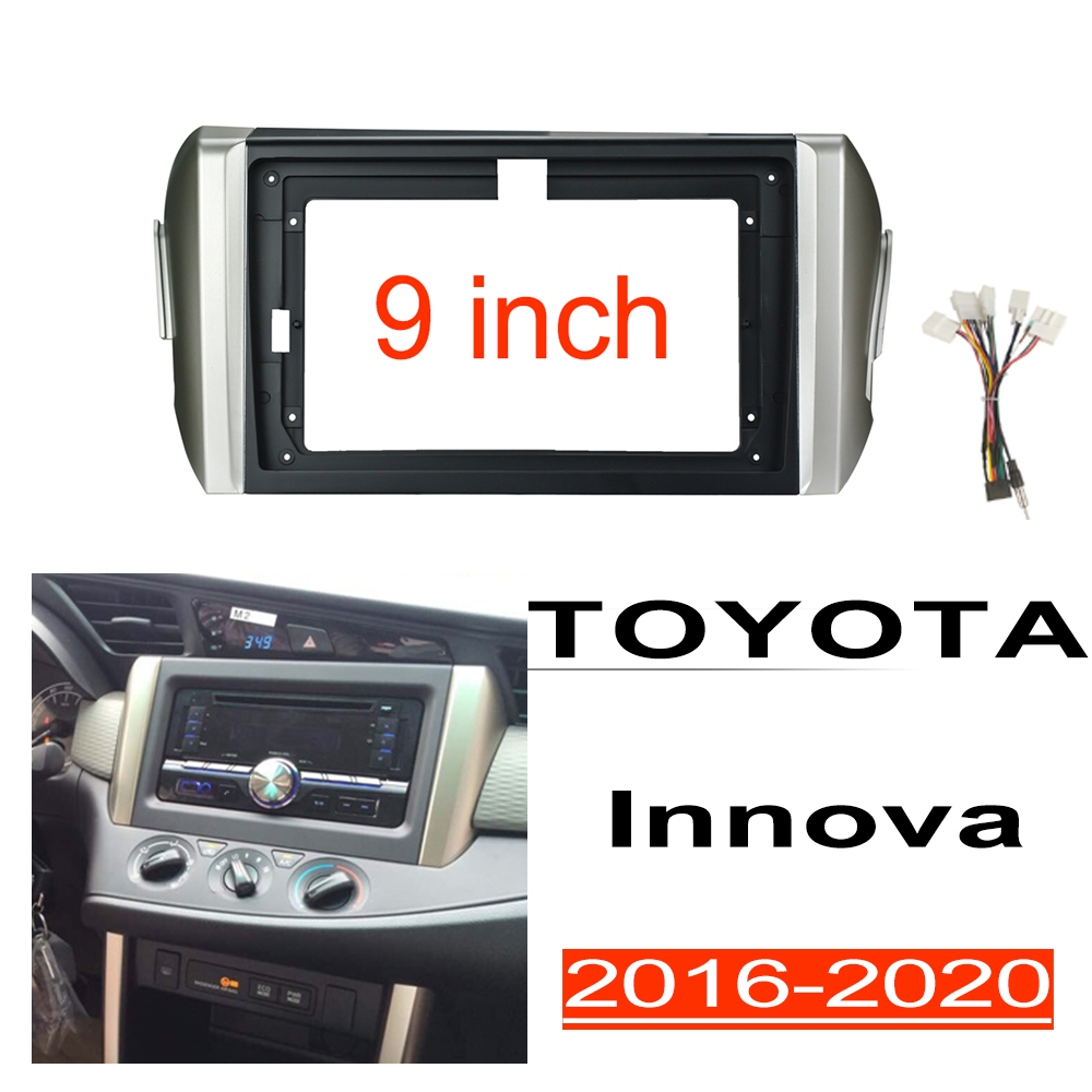 Honxun for TOYOTA Innova 2016-2020 stereo panel frame 9inch 10.1