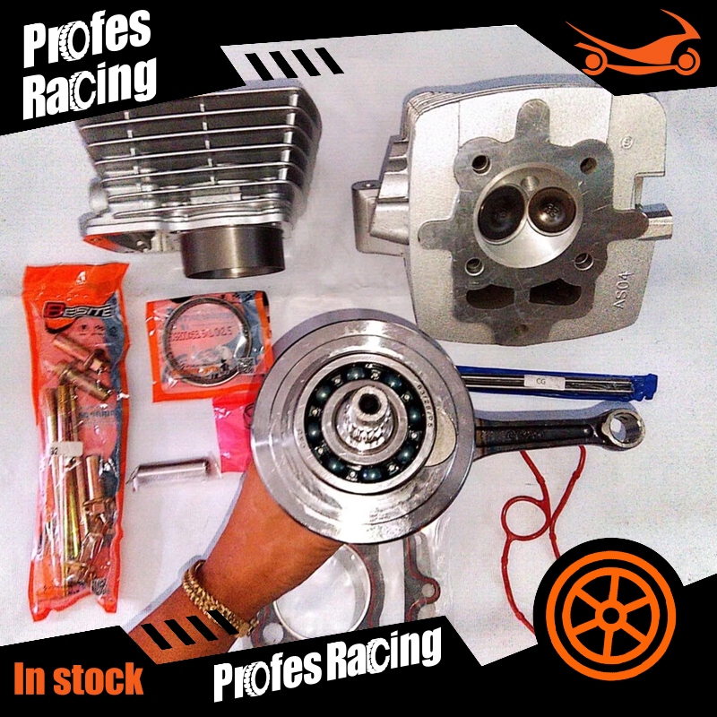 cg250 250cc complete set cylinder head/block/crankshaft/bolt/push rod ...