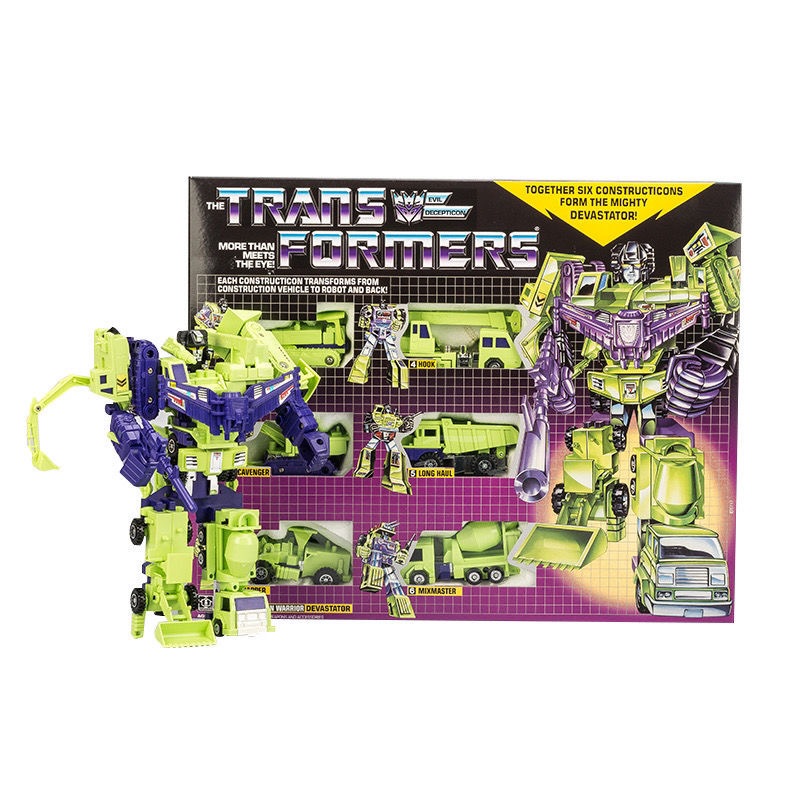 Transformers G1 Devastator Original, Yellow, Orange, White reissue ...