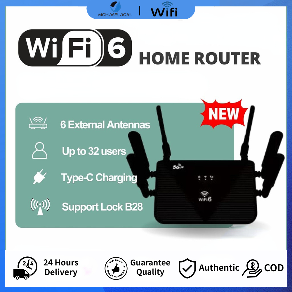 C900 WiFi6 4G/5G SIM Router | Unlimited Data Hotspot | All Telco ...