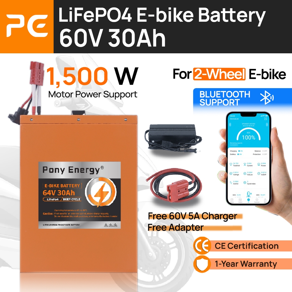 pony-energy-e-bike-lifepo4-battery-60v-30ah-with-bluetooth-bms-60a