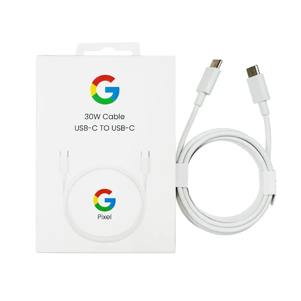 30W Google USB C To USB C PD Fast Charging Cable 100CM Wire Data Cord ...
