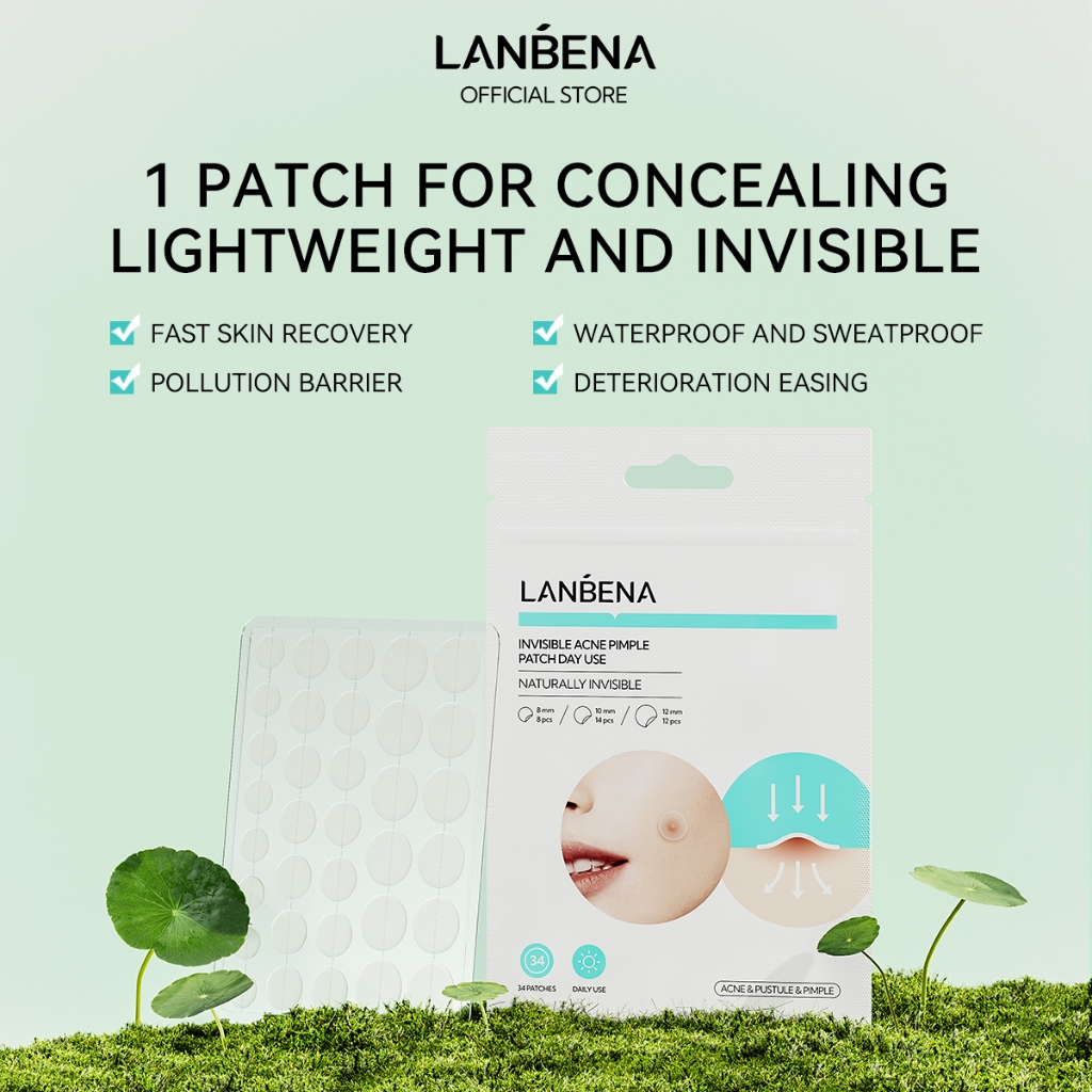 LANBENA Acne Pimple Patch Daily Use Acne Removal Facial Mask Invisible ...