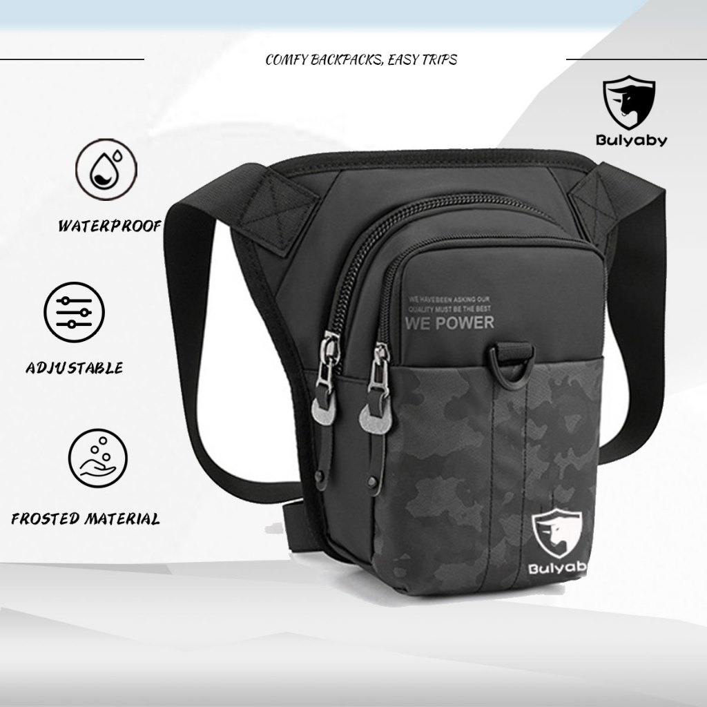 Tactical Men's Leg Bag Multi-functional Waist Belt Bag for Motorcycle ...