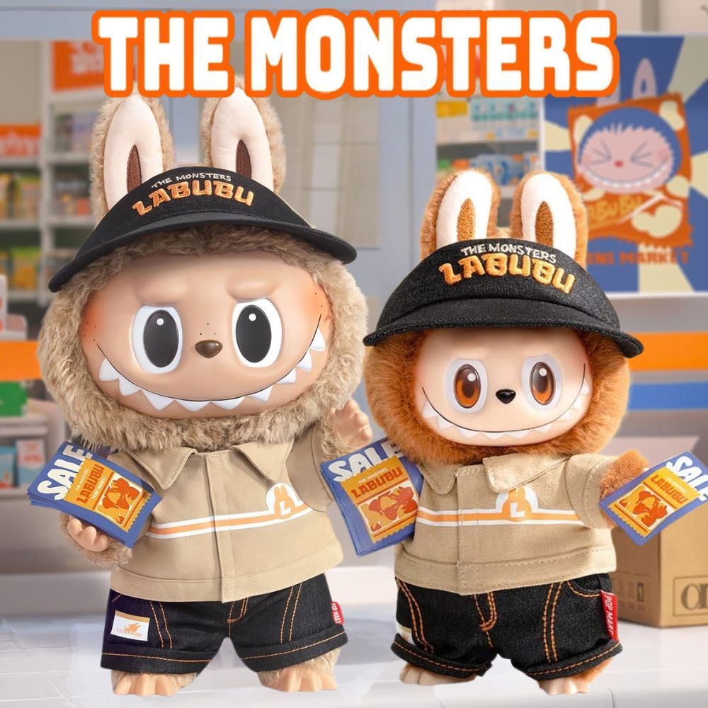 Labubu THE MONSTERS - The Naughty Cashier Vinyl Plush Doll 37cm Labubu ...
