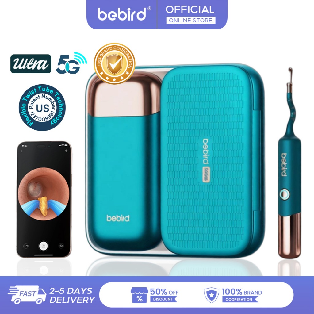 Bebird EarSight Ultra Ear Cleaning Device 20M Pixels Ultra-Clear Snake ...