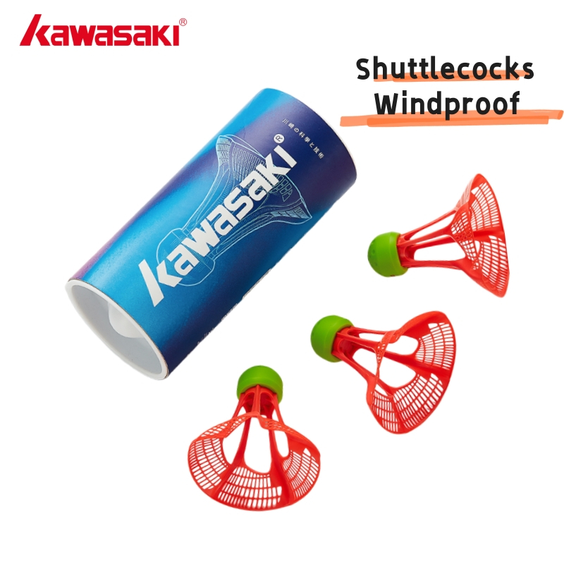 Kawasaki Windproof Air Shuttle 2.0 Shuttlecocks With Upgrade Nylon ...