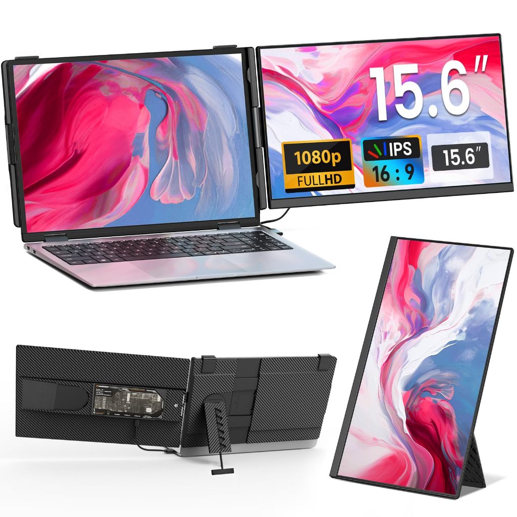 15.6-inch Laptop Screen Extender Full HD 1080P Portable Monitor for ...