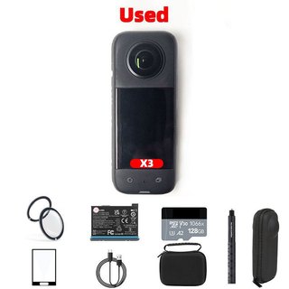 360 Panoramic Camera 5.7K For 360 X3 Action Camera 2nd hand For one X3 ...
