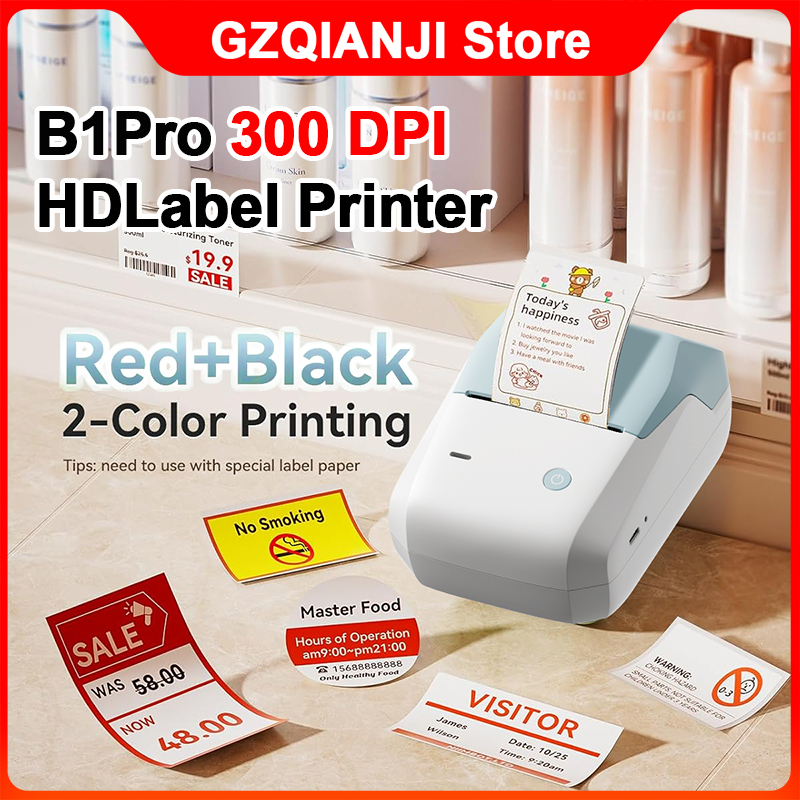 NIIMBOT B1 Pro Label Printer 300dpi Inkless Printing Images,Price Tag ...