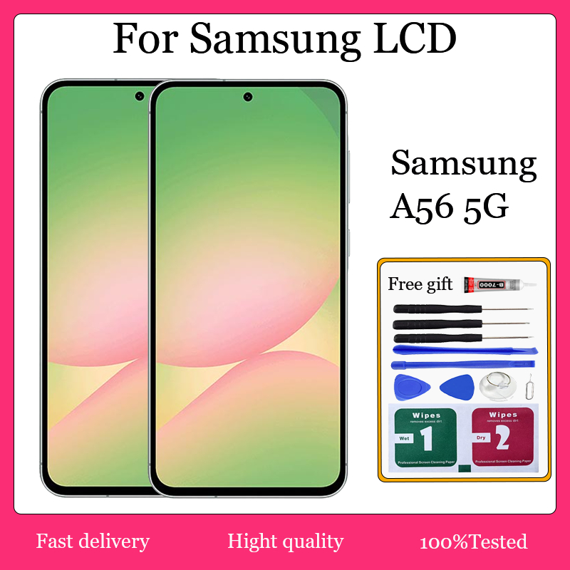 Original AMOLED For Samsung Galaxy A56 5G LCD Display Touch Screen With ...