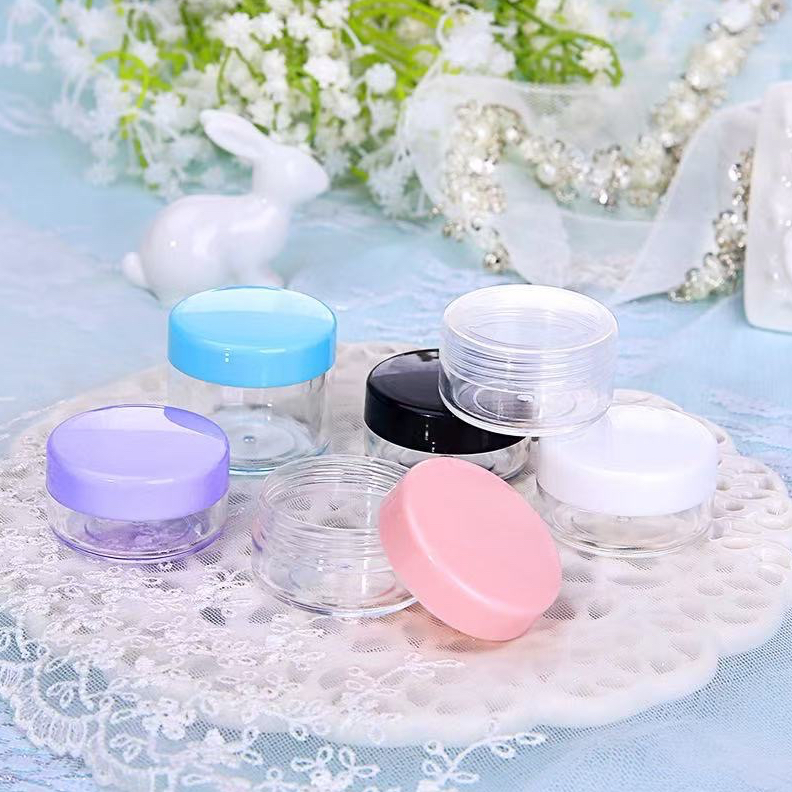 5/10/15/20g Travel Cosmetic Repacking Box Plastic Eyeshadow Empty Jars ...