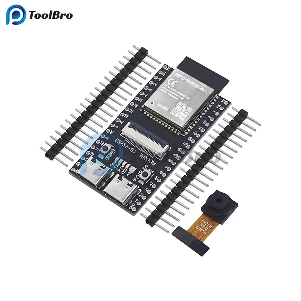 ESP32-S3 CAM Entwicklungsboard Mit WiFi & Bluet Produktbild-Vorschau 2