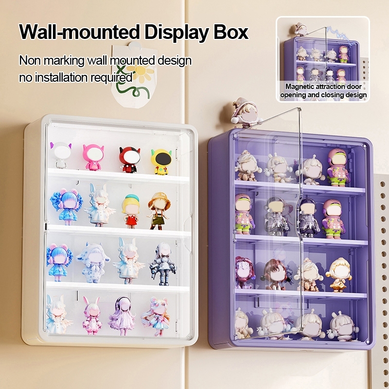 Popmart Acrylic display rack wall mounted display box storage stand ...