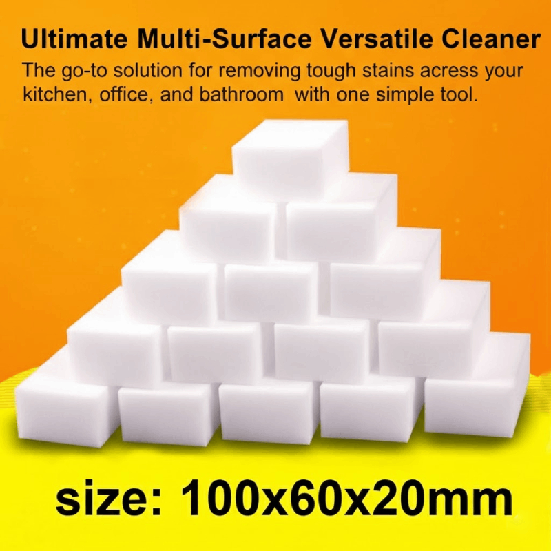 20/50/100PCS Melamine Sponge Magic Eraser For Kitchen Office, and ...