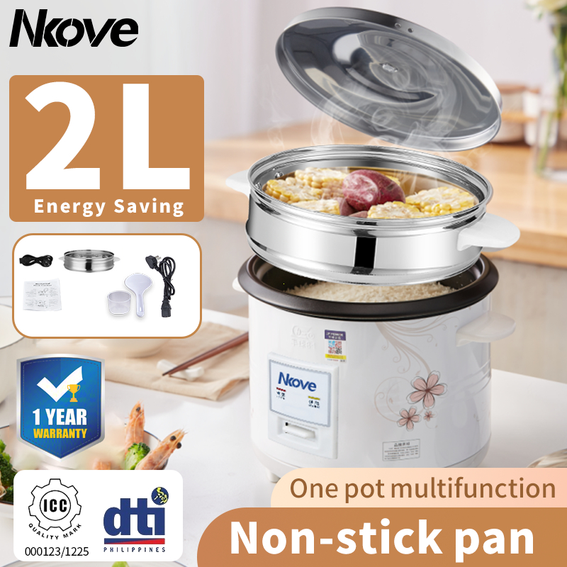 1.5L/2L/3L Rice Cooker Fast Cooking Non-stick pot Energy Saving with ...