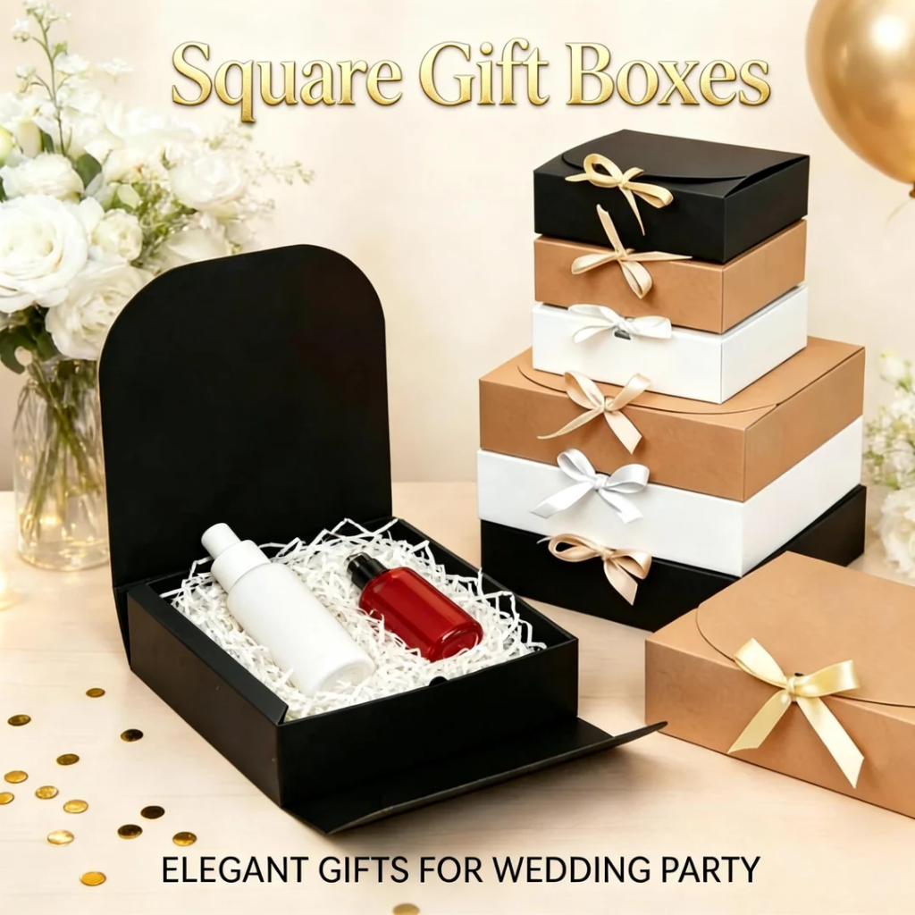 【Large Size】6pcs Square Gift Box With Lids Curated Gift For Girlfriend ...