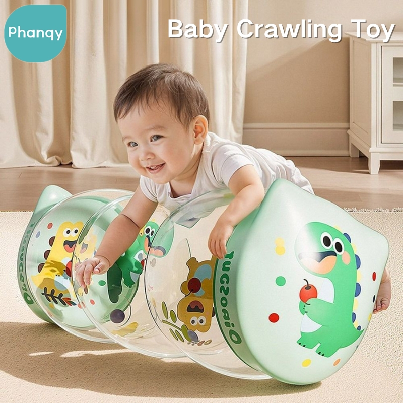 Phanqy Baby Inflatable Crawling Toy Early Learning To Walk Rattle Toys ...