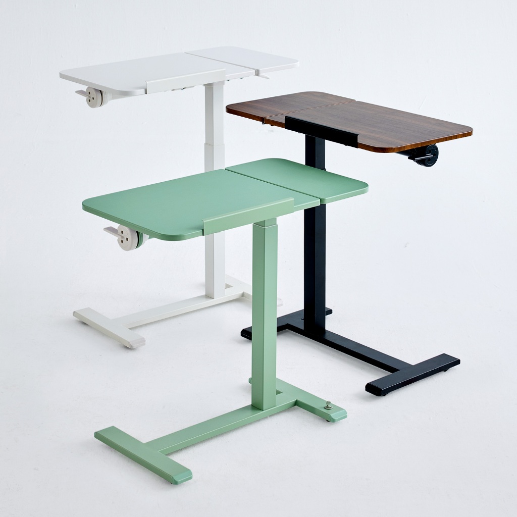 MUSSO D5 Ergonomic Double-Sided Rotating Desk - Adjustable Pneumatic ...