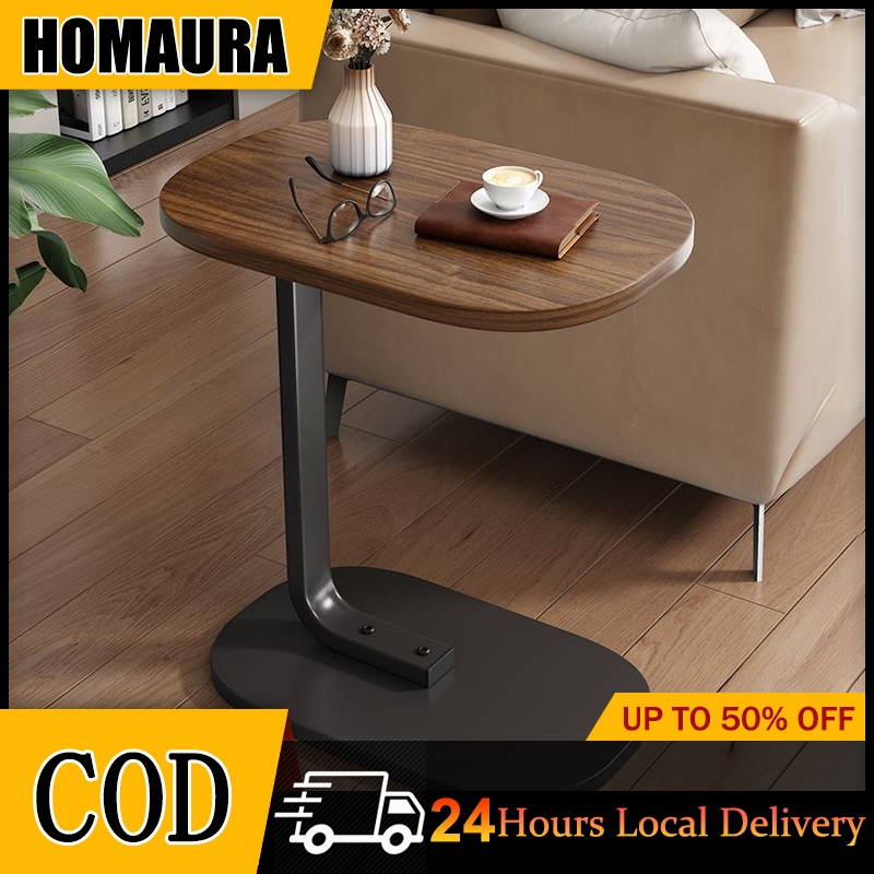 Nordic C Type Movable Side Table Small Bedside Table for Bedroom Living ...