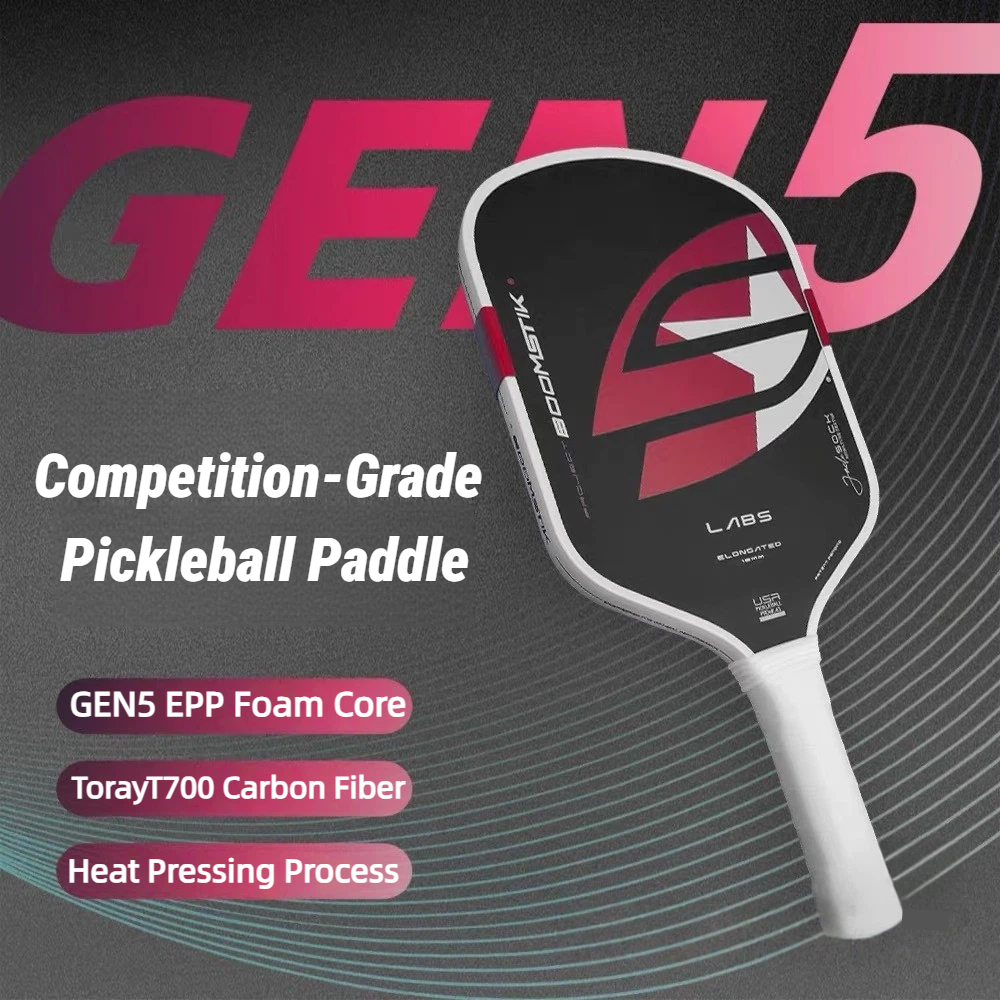 Selkirk Boomstik Pickle Racket Star Label Name GEN5 Full Foam Core High ...