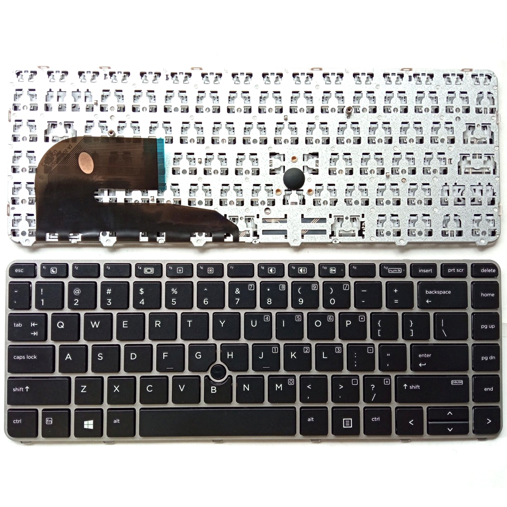 new net Keyboards - Tastiera Compatibile con HP Elitebook 725 G3 725 G4 820 G4 820 G3 828 G4 828 G3[ Layout ITA - con Frame