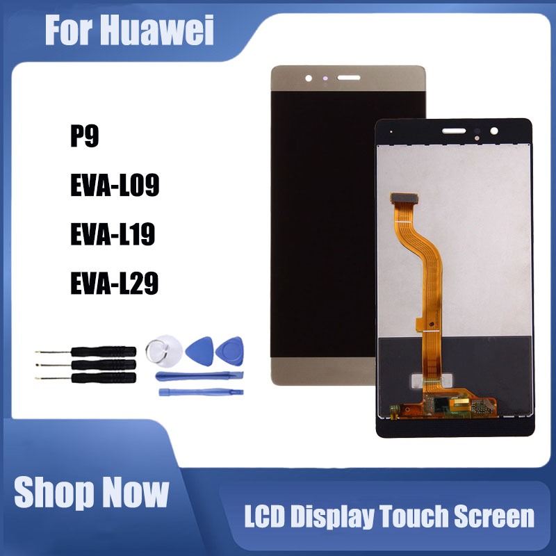 For Huawei P9 LCD Display Touch Screen Digitizer Assembly Replacement 5 ...