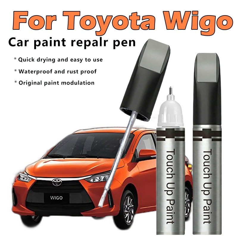 For Toyota Wigo-Touch Up Paint Pen,Car Paint Pen,Car Paint Scratch ...