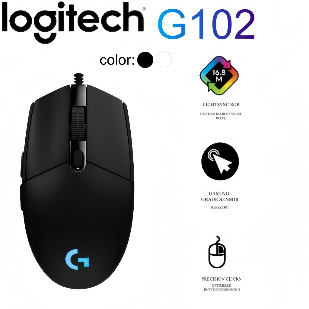 Shop logitech g102 for Sale on Shopee Philippines