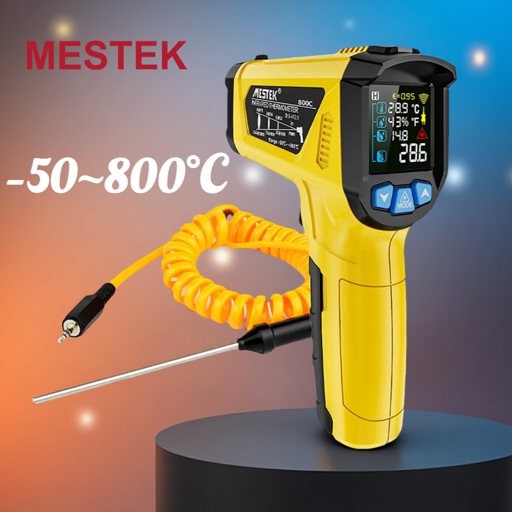 Non-contact Pyrometer Infrared Thermometer Gun for Industrial Laser ...