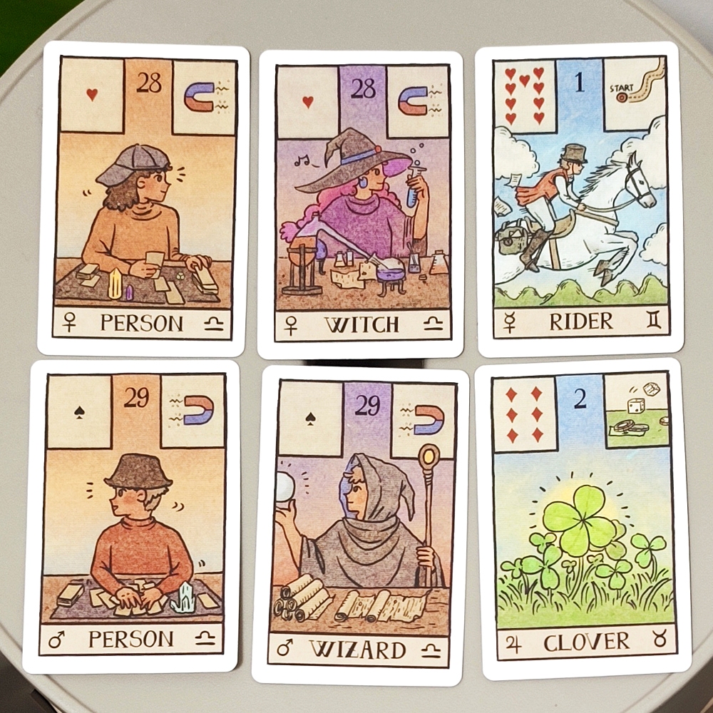 Akashic Eye Lenormand: 61-Card Divination Set (36 Traditional + 12 New ...