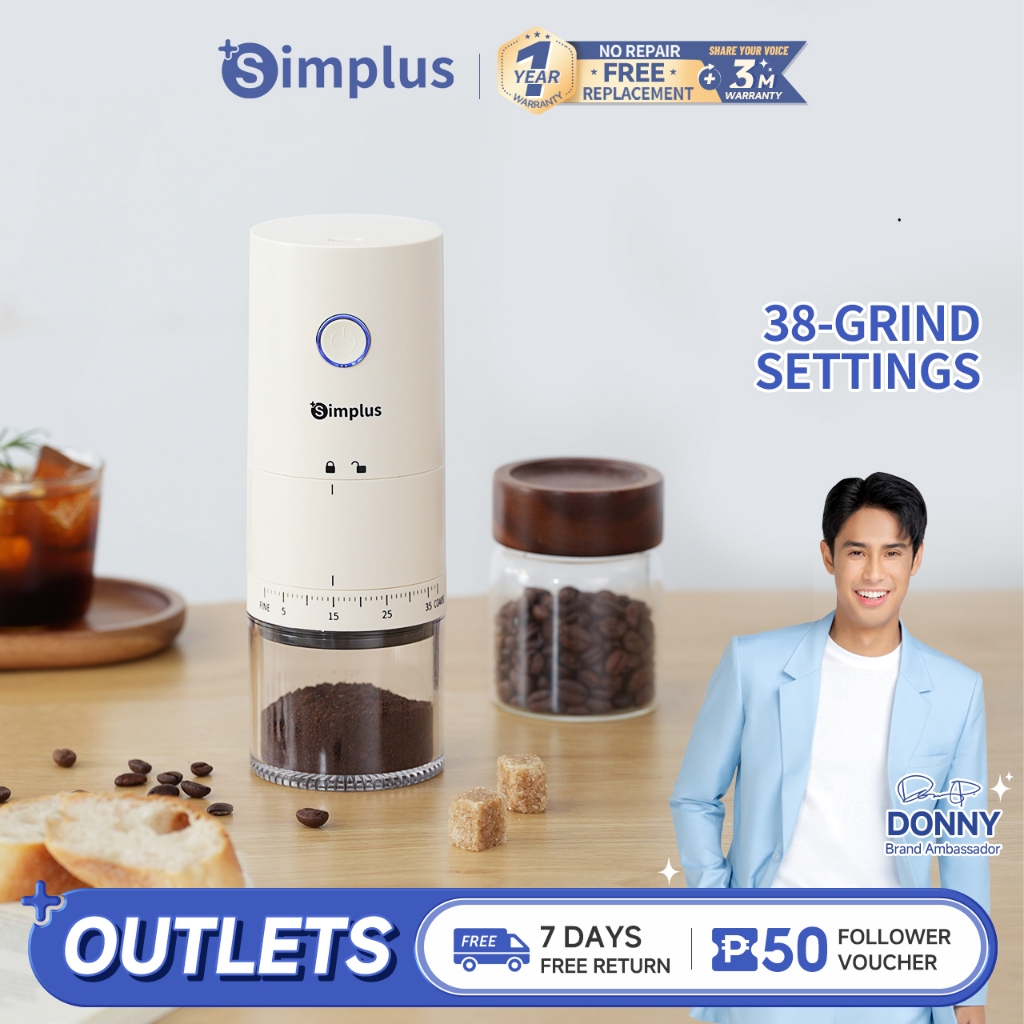 Simplus Electric Coffee Grinder Stainless Steel Grinder Coffee Maker ...