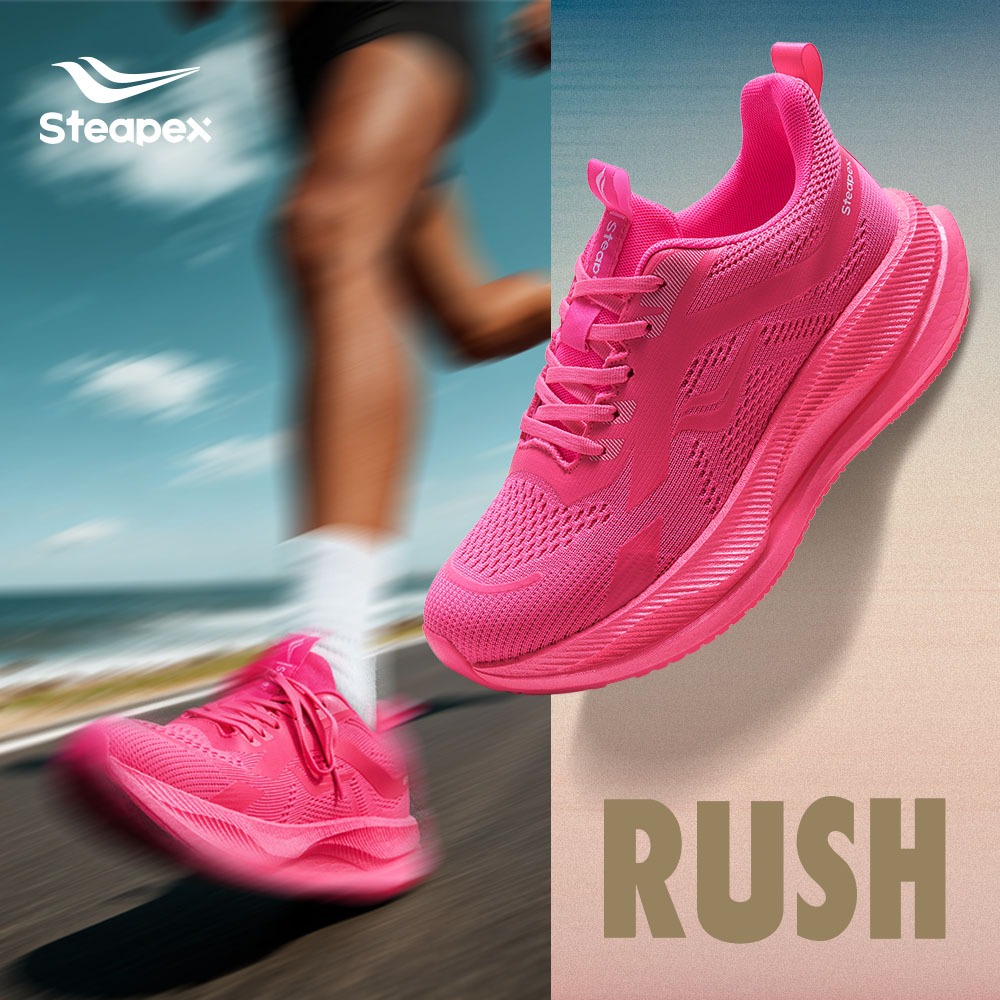 STEAPEX RUSH Running Shoes Unisex Lightweight Cushioning Breathable ...