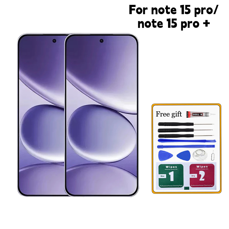 Original AMOLED LCD For Redmi Note 15 Pro 5G / Note 15 Pro+ 5G LCD ...
