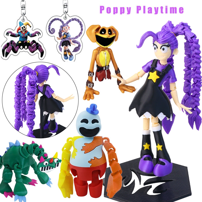 3D Printed Poppy Playtime Chapter 5 Action Figure Lily Lovebraids The ...